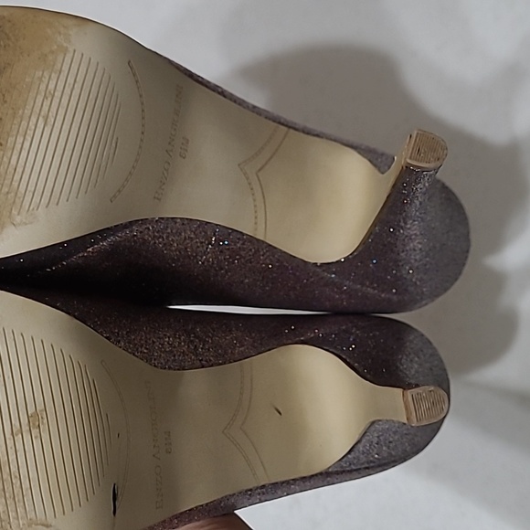 Enzo Angiolini Glitter platform heels size 8.5 - Picture 9 of 12